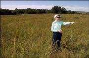 Carolyn Bailey Berneking has written a nomination to place the
Black Jack Battleground on the National Register of Historic
Places. Supporters of the battleground, three miles east of Baldwin
on U.S. Highway 56, met Saturday to discuss promotion and
preservation of the site.