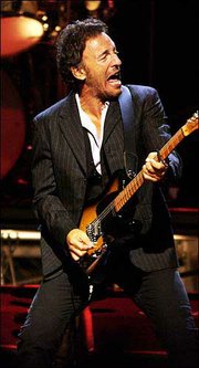 Bruce Springsteen and Eminem both had phenomenal years in 2002, and
they are expected to lead the pack of nominees for Grammy Awards.
The nominations will be announced this morning.