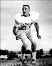 Drue Jennings was a defensive back at Kansas University from 1963
to 1967. He said the highlight of his KU career was defeating
Missouri, 17-6, at home in the final game of his senior season.