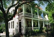 Older homes in Charleston, S.C., reflect their Southern heritage
with large, shady verandas that offer respite from the summer heat.