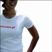 Sweets-themed fashion, such as this shirt from New York's Chocolate
Bar, are popular. Fashion experts say the products allow their
owners to indulge in good taste without bulking up on fat and
calories.