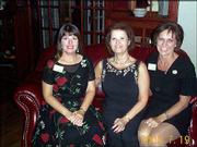 Newly elected officers of the Twilight Chapter of the American
Business Women's Assn. pose for a picture. The 2003-2004 officers,
from left, are Julie Kingsbury, president; Connie Ingle, vice
president; and Marybeth Mermis, treasurer. Lois Hart, secretary, is
not pictured. The club recently had an installation ceremony at the
Amanna Elan Hotel in Tonganoxie.