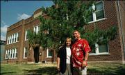 Joan and Merle Rothwell bought the Wilsey Elementary School
building, gymnasium and surrounding land for $1. The couple are
moving Calvary Chapel Bible School from its Lawrence campus to the
two-story brick building in the rural Morris County community.