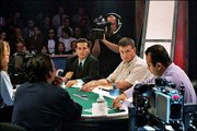 Poker Players, clockwise from top, Chris Karagulleyan, Stan
Goldstein, Mark Seif and Hon Le play cards at The Bicycle Casino in
Bell Gardens, Calif., during the televised "World Poker Tour" in
this September 2002 photo. Playing cards has become one of TV&squot;s
hottest programming trends.