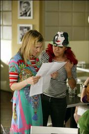 Sarah Jessica Parker and "Sex and the City" costume designer
Patricia Field are shown in this undated photo. The final episode
of the trend-setting series will air Feb. 22.