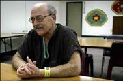 John Stoll, 60, seen here during an interview in the Lerdo jail
near Bakersfield, Calif., has been in prison for 18 years based
solely on the testimony of six child witnesses who claimed he
molested them. Five of those witnesses, now adults, have come
forward and admitted they lied. Stoll never molested anyone, they
now say.