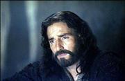Jim Caviezel stars as Jesus Christ in filmmaker Mel Gibson&squot;s
recreation of the crucifixion, "The Passion of the Christ."