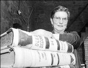 Sue Neustifter, Douglas County register of deeds for 30 years, has
been named the Lawrence Chamber of Commerce's public service award
winner.