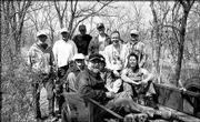 The Wakarusa Group of Sierra Club poses for a picture during a
clean-up project at the Haskell-Baker Wetlands. Pictured are, back
row from left, Jerry Sipe, Michael Caron, Erwin Campbell, Mike
Campbell, Byron Wiley and Roger Boyd; front row from left, Lisa
Grossman, Jim Hasselle, Kelly Barth and Pam Lovett. Boyd, chairman
of the department of biology at Baker University, directed the
service project, which involved clearing brush and limbs from the
boardwalk and the north levee trail. Others who helped with the
April 1 project were Susan Iverson, Larry Maxey, Carey
Maynard-Moody, Dana Carlton, Jesse Carlton, Daniel Poule and
Richard Heckler.
