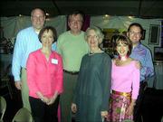 From left are Dennis and Teresa King, Val and Beth Stella, and
Stacey and Reed Dillon. They attended the Bishop Seabury Academy
Benefit Auction on April 24 at the academy, 4120 Clinton Parkway.
The Kings were the auction co-chairs and will be the 2005 auction
chairs. The Stellas were the auction chairs, and the Dillons were
auction party chairs. The event raised more than $66,000 for the
school.