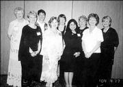 St. Jude Circle 1127 members attend the Kansas State Daughters of
Isabella semi-annual conference in Great Bend. Pictured are, back
row from left, Jean O&squot;Toole, Rebecca Ford, Mary Walker, Circle
regent Dee Morgison, past state regent Connie Rockers; front row
from left, Debbie Filkins, state treasurer Janet Huss, Lori
Wickliffe and Debbie Kurtz. Ford conducted a session on the club&squot;s
motto, "Unity, Friendship and Charity," during the April 17
conference.