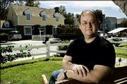 Marc Cherry, creator of ABC's "Desperate Housewives" suburban drama
series, appears on the set of the show in Universal City, Calif.
The show premieres at 9 p.m. Sunday.
