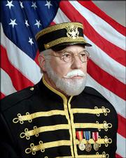 Robert Foster, who directed Kansas University bands for 31 years,
will step into the role of John Philip Sousa for "A Star-Spangled
Spectacular." Foster will conduct the concert, which celebrates the
150th birthday of the "March King," at 3 p.m. Nov. 7.