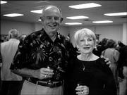 Jerry and Liz Hare attend the Trinity Episcopal Church Progressive
Dinner. The event, which was Oct. 3, began with cocktails at Bishop
Seabury Academy. The Hares served dessert at their home.
