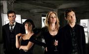 Clive Owen, left, Natalie Portman, Julia Roberts and Jude Law star
in th film adaptation of Patrick Marber's play, "Closer."
