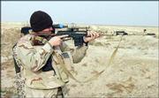 Sgt. Michael Browning, of Independence, Mo., looks through the
scope of a foreign sniper rifle, which he fired while out on patrol
in southern Iraq.<br>
<a href=
"http://etc.lawrence.com/galleries/Bootsonthegr/7748_lores.html"
target="_new" onclick=
"window.open(&squot;http://etc.lawrence.com/galleries/Bootsonthegr/7748_lores.html&squot;,&squot;Photo&squot;,&squot;height=650,width=550,screenX=10,screenY=10,&squot; + &squot;scrollbars,resizable&squot;); return false;">
<img src="http://www.ljworld.com/art/icons/icon_photo.gif" border=
"0" alt="photo"> Photo Gallery: Boots on the ground</a><br>