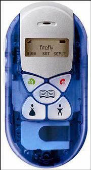 In the coming months, Firefly will introduce a phone that is
smaller than other cell phones, allowing it to fit more easily in a
child&squot;s hand. The phone also has a speed dial to "Mom" or "Dad."
The company says the phone answers a need for kids to stay in touch
with the people who are important to them.