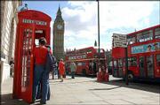 Two elements that epitomize London are British Telecom red phone
boxes and the double-decker Routemaster buses. Travelers on a
budget can take advantage of the buses, as the fare is just 1.20
pounds, or $2.25, for a single ride.