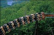 Thrill-seekers can find a wild ride on the Wildfire roller coaster
at Silver Dollar City in Branson, Mo.