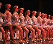 Big tap numbers and dazzling costumes highlighted the musical "42nd
Street" Wednesday at the Lied Center.