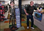 Randy Tholstrup, owner of the Military Outlet in downtown Junction
City, says most residents were optimistic that Fort Riley would
stay open after the new brigade was announced last July. Nearly a
decade after it left this central Kansas post for Germany, the 1st
Infantry Division is slated to return to Fort Riley, the Pentagon
said Friday.