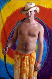 Philip Walter, 27, Little Rock, Ark. "I like it man. There&squot;s nowhere else where I can wear a skirt."