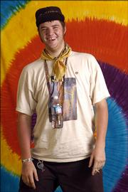 Joel Brummett, 17, Lawrence. "Wakarusa is where hippies meet money. They can be a powerful force, they can revive a town."
