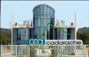 The entrance of the Atomic Energy Commissariat in Cadarache, southern France, is shown Tuesday. A six-party consortium on Tuesday chose Cadarache as the site for international thermonuclear experimental reactor. The experimental nuclear reactor intends to show that nuclear fusion can wean the world off pollution-producing fossil fuels.