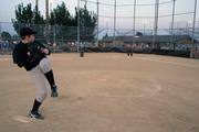 Volcanoes pitcher Derek Clark warms up before the start of a game against the Rivercats Thursday at Holcom. The Volcanoes defeated the Rivercats 10-5.