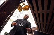 Rapper Bizarre&squot;s new album is titled "Hannicap Circus." He&squot;s pictured near Chelsea Market in New York.