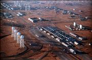 Kansas University stands to receive 300 acres of the former Sunflower Army Ammunition Plant near
De Soto, shown here as seen from the air.