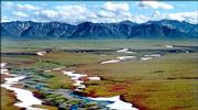 A section of land inside the Arctic National Wildlife Refuge in Alaska, proposed to be used for oil exploration by the Bush administration, is shown in this undated file photo. Conspicuous by its absence in the energy bill that President Bush will sign today is his top energy priority - the opening of this Alaska wildlife refuge to oil drilling. But the fight over the future of the Arctic refuge will flare anew in Congress in September.