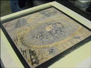 Crop muralist Stan Herd is recreating the design of the Kansas quarter in an alfalfa field near Hutchinson.