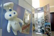 The Pillsbury Doughboy is
part of "Key Ingredients: America by Food," a Smithsonian Institution exhibit on display through Oct. 14 at the Old Depot Museum in Ottawa.