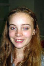 <strong>Lauren Johnson, sophomore, LHS</strong><br/>
<em>"I used to think so, but I've just kind of grown accustomed to it by now."</em>