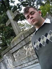 Justin Bergen, 17, frequently visits Oak Hill Cemetery to search for the paranormal. He says that he can sense changes in temperature and feelings of "heaviness" in the air.