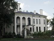 Tower Grove house, Henry Shaw's country home, is shown in the Missouri Botanical Gardens in St. Louis. The renovated house reopened to the public this weekend.