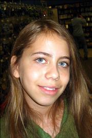 <strong>Emily Dreifuss, Bishop Seabury Academy, seventh grade</strong><br/>
<em>"I would probably bring my Playstation 2, so I could play games when I get bored."</em>