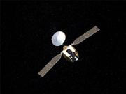 The Mars Reconnaissance Orbiter, seen in this illustration, was launched aboard an Atlas V rocket in August for a 310-million mile journey and is now halfway toward Mars.