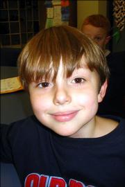 <strong>Cooper Hicks, second grade, Quail Run School</strong><br/>
<em>"Basketball, sometimes Battleship, and I like to play with Legos with my friends, too."</em>