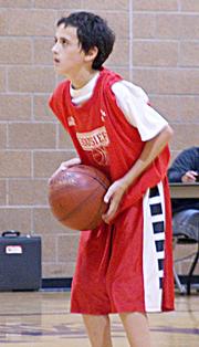 Hoosiers point guard Ross Johnson prepares to shoot a jumper during his game against the Yellow Jackets Nov. 14 at the East Lawrence Center.
