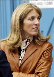 Caroline Kennedy, shown at the Democratic National Convention last year in Boston, says poetry can help kids understand the world.