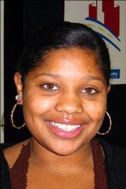 <strong>Mercades Beckum</strong>,
junior,
Lawrence High School
"I&squot;d like to write for a music video show like &squot;106 & Park&squot; on BET. It seems like it would be a lot of fun."