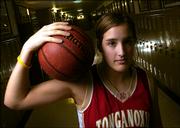 Tonganoxie junior Ali Pistora is the lone returning starter from last year's team that finished fourth at the Class 4A state tournament. The Chieftains have overcome those graduation losses with a 9-0 start this season.