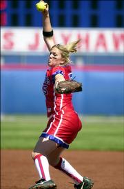 Kansas University pitcher Kassie Humphreys will be counted on big-time this season by Jayhawks coach Tracy Bunge. The Jayhawks are hoping Humphreys returns to the form she showed in 2004 as a freshman, when she was 14-12 with a 1.57 earned-run average.