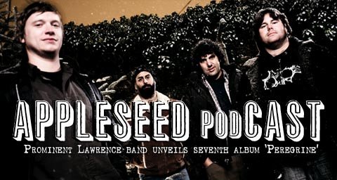 The Appleseed Cast are (from left) Marc Young, Chris Crisci, Aaron Pillar, and Nathan Richardson.