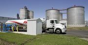 A tanker truck is loaded with ethanol at the Golden Grain Energy ethanol plant in Mason City, Iowa. The Energy Department recently announced that it was concerned the U.S. ethanol industry would be unable to meet the rising demand for corn-derived fuel. But the industry refuted the announcement and said it was creating "unnecessary fears in the marketplace."