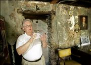 Shawnee County Historical Society trustee Bill Wagnon talks about plans for the John Ritchie house in Topeka.