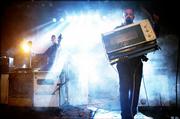 Norway's Hurra Torpedo will play its unique brand of kitchen appliance-driven music at midnight today in the Revival Tent.