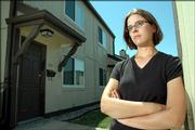 Stephanie Krehbiel is stuck with an automatic renewal of an apartment lease because she failed to read the fine print in her lease and posted notices on the door of her Lawrence apartment. The mistake could cost her $1,600.